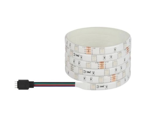 [Светодиодная лента] ЭРА Б0059918 Светодиодная лента LS5050 -7,2-30-12-RGB-IP65-1 year-5m RGB 5м