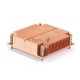 Радиатор для процессора ExeGate EX286164RUS ESNK-0046.1U.115x.Cu (Медный, LGA1150/1151/1155/1156/1200, TDP 100W, 435г, на винтах, с термопастой, Retail box)
