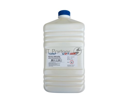 Тонер Cet NF5Y CET8813500 желтый бутылка 500гр. для принтера Konica Minolta Bizhub C220/280/360