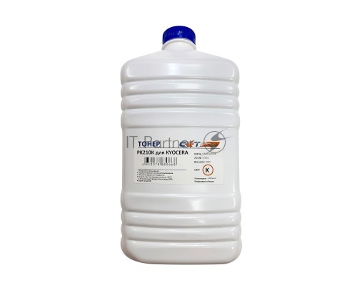 Тонер Cet PK210 OSP0210K500 черный бутылка 500гр. для принтера Kyocera Ecosys P6230cdn/6235cdn/7040cdn
