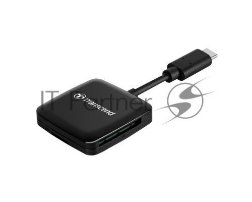 Считыватель карты памяти Transcend Карт ридер Transcend RDC3 USB Type-C (USB 3.2 Gen 1) / SD / MicroSD