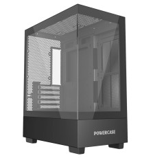 Powercase Vision Micro M, Tempered Glass, чёрный, mATX  (CVMMB-L0) 