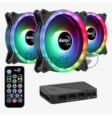 Вентилятор Aerocool Duo 12 Pro черный 120мм 1000rpm 6-pin 19.7db