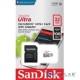 Флеш карта microSD 32GB SanDisk microSDHC Class 10 Ultra (SD адаптер) UHS-I 100MB/s