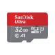 Флеш карта microSD 32GB SanDisk microSDHC Class 10 Ultra (SD адаптер) UHS-I 100MB/s