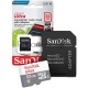 Флеш карта microSD 32GB SanDisk microSDHC Class 10 Ultra (SD адаптер) UHS-I 100MB/s