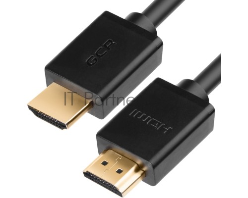 Кабель Greenconnect 4.0m HDMI версия 2.0, HDR 4:2:2, Ultra HD, 4K 60 fps 60Hz/5K*30Hz, 3D, AUDIO, 18.0 Гбит/с, 28/28 AWG, OD7.3mm, тройной экран, черный, GCR-HM411-4.0m Greenconnect Кабель 4.0m HDMI версия 2.0, HDR 4:2:2, Ultra HD, 4K 60 fps 60Hz/5K*30Hz