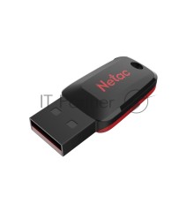 Флеш диск Netac U197 16Gb <NT03U197N-016G-20BK>, USB2.0, пластиковая, черная