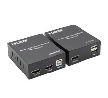 ORIENT VE050, HDMI KVM extender (Tx+Rx), HDMI+USB+Audio удлинитель до 120 м по витой паре Cat5e/6, HDMI 1.4, 4K@30Hz/1080p@60Hz, HDCP (31212)