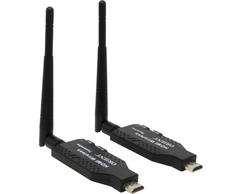 [переходник] ORIENT VE056, WiFi HDMI Extender (Tx+Rx), HDMI беспроводной удлинитель до 50 м, HDMI 1.3, 1080p@60Hz, HDCP1.2, питание от USB (31371)