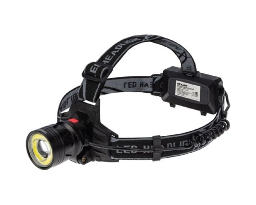 [фонари] Rexant 75-7831 Фонарь налобный NEW AGE, четырехрежимный, поворотный, с регулируемым фокусом