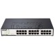 Неуправляемый коммутатор  D-Link DGS-1024D/I1AL2 Unmanaged Switch with 24 10/100/1000Base-T ports.16K Mac address, Auto-sensing, 802.3x Flow Control, Auto MDI/MDI-X for each port, 802.1p QoS, D-Link Green technology, Metal c