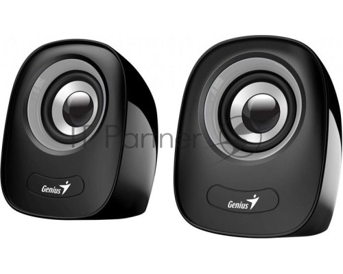 Колонки, PC speakers Genius SP-Q160,GRAY,USB, 2.0, Power Output 6W, Sensitivity: 80 Db, 3.5 mm jack., цвет серый