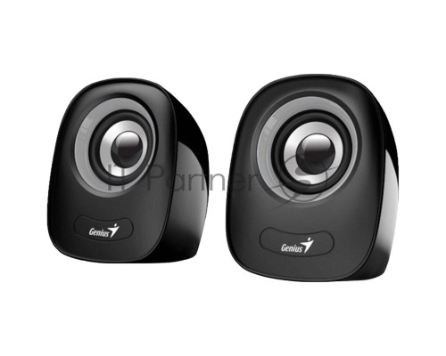 Колонки, PC speakers Genius SP-Q160,GRAY,USB, 2.0, Power Output 6W, Sensitivity: 80 Db, 3.5 mm jack., цвет серый