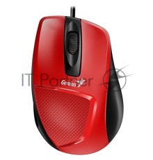 Мышь Genius Mouse DX-150X ( Cable, Optical, 1000 DPI, 3bts, USB ) Red