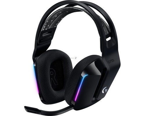 Наушники LOGITECH G733 LIGHTSPEED Wireless RGB Gaming Headset - BLACK - 2.4GHZ - EMEA