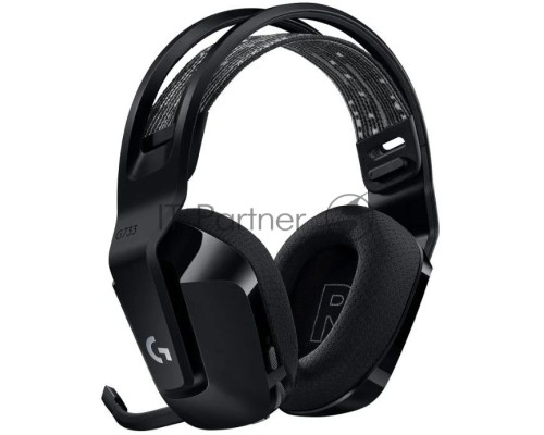 Наушники LOGITECH G733 LIGHTSPEED Wireless RGB Gaming Headset - BLACK - 2.4GHZ - EMEA