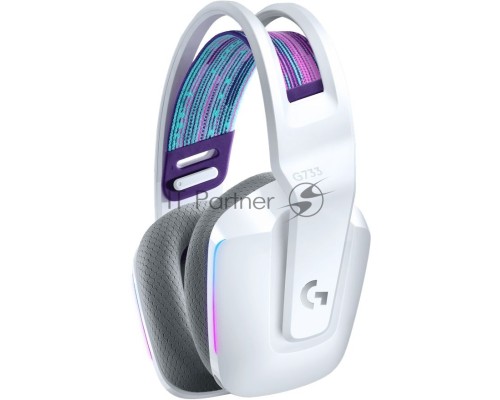 Наушники LOGITECH G733 LIGHTSPEED Wireless RGB Gaming Headset - WHITE - 2.4GHZ - EMEA