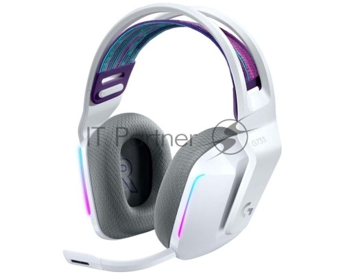 Наушники LOGITECH G733 LIGHTSPEED Wireless RGB Gaming Headset - WHITE - 2.4GHZ - EMEA