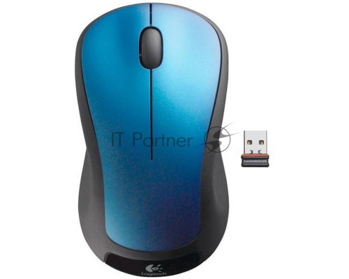 Мышь LOGITECH Wireless Mouse M310 New Generation - PEACOCK BLUE - 2.4GHZ - EMEA