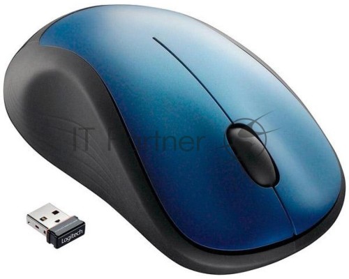 Мышь LOGITECH Wireless Mouse M310 New Generation - PEACOCK BLUE - 2.4GHZ - EMEA