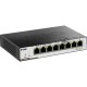 Коммутатор D-Link DGS-1100-08PD/B1B Настраиваемый L2 коммутатор с 8 портами 10/100/1000Base-T и поддержкой питания по PoE
