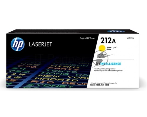 Картридж Cartridge HP 212A для CLJ Enterprise M554/M555/M578 , желтый ( 4 500 стр.)