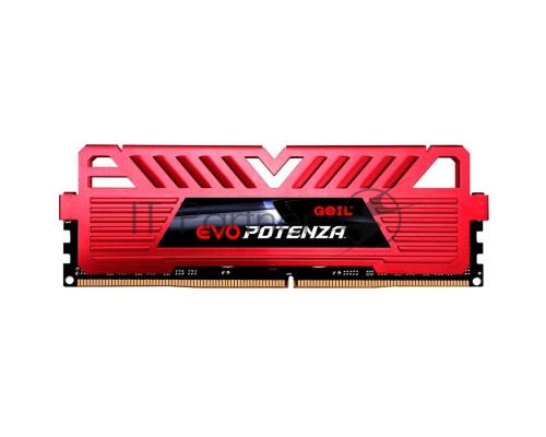 Модуль памяти Geil 8GB EVO POTENZA RED (AMD compatible) 16-20-20-40 PC4-25600 3200MHz