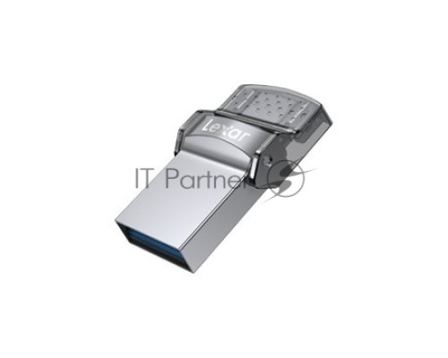 Накопитель 128GB Lexar Dual Type-C and Type-A USB 3.0 flash drive, up to 100MB/s read