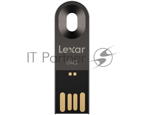 Накопитель 64GB Lexar JumpDrive M25 USB2.0 Titanium Gray Flash Drive
