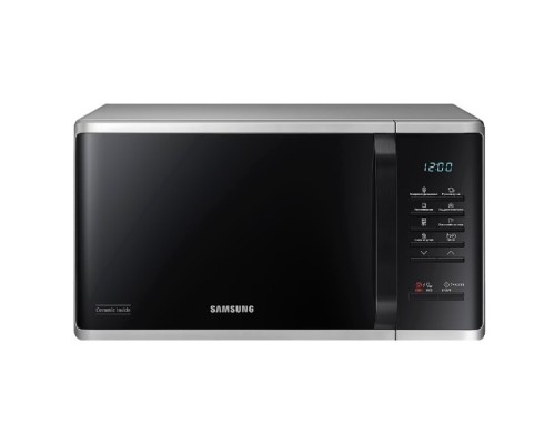 [Микроволновая печь] Samsung MS23K3513AS/BW Микроволновая печь, 23л, 800Вт, серебристый