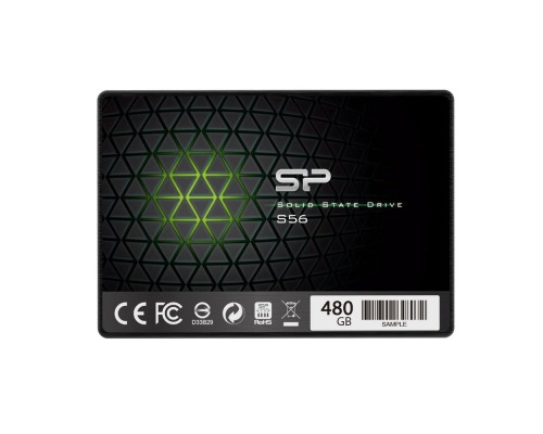 [накопитель] Silicon Power SSD 480Gb S56 SP480GBSS3S56A25 {SATA3.0, 7mm}