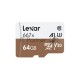 Карта LEXAR 64GB  Professional 667x SDXC UHS-I cards, up to 100MB/s read 60MB/s write C10 V30 U3