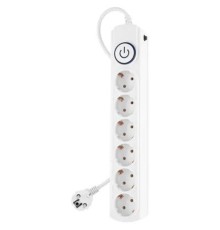 Ippon Сетевой фильтр BK-6-EU-1.8-10-W, 1.8м, белый