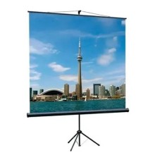 Экран на треноге Lumien 160x160см Eco View LEV-100105 1:1 напольный рулонный