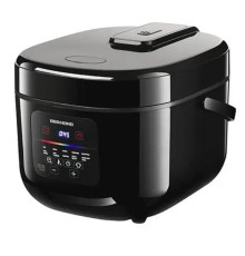 REDMOND MC100 Мультиварка, 860 Вт, 5 л, 12 программ, чёрный/ металлик