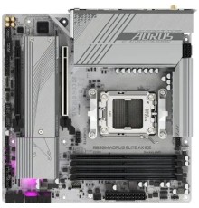 Gigabyte B650M A/AORUS ELITE AX ICE {SocketAM5, AMD B650, mATX, Ret}