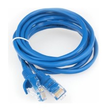 Гарнизон PC-UTP-5e-2-B кат.5e, Патч-корд UTP 2м, литой, многожильный (синий)