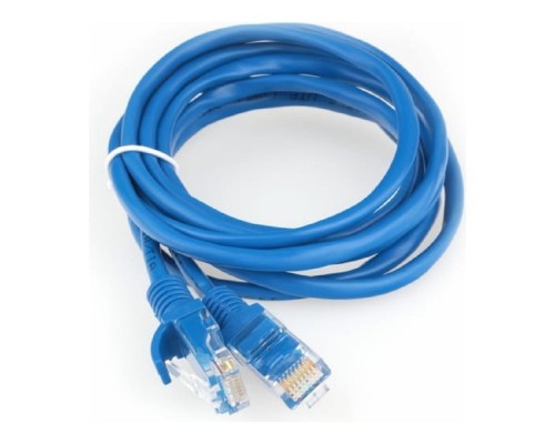 [Коммутационный шнур] Гарнизон PC-UTP-5e-2-B кат.5e, Патч-корд UTP 2м, литой, многожильный (синий)