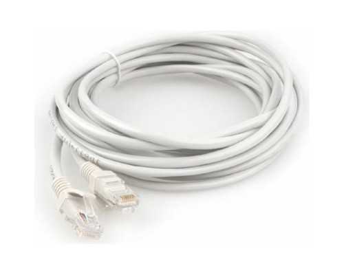 [Коммутационный шнур] Гарнизон PC-UTP-5e-5 кат.5e, Патч-корд UTP 5м, литой, многожильный (серый)