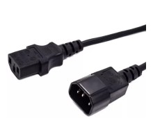 Кабель питания Filum FL-PC16-C13-C14-3M С13- C14, 3х1 мм?, 220В, 10A, чёрный, 3 м.[FL-PC16-C13-C14-3M]