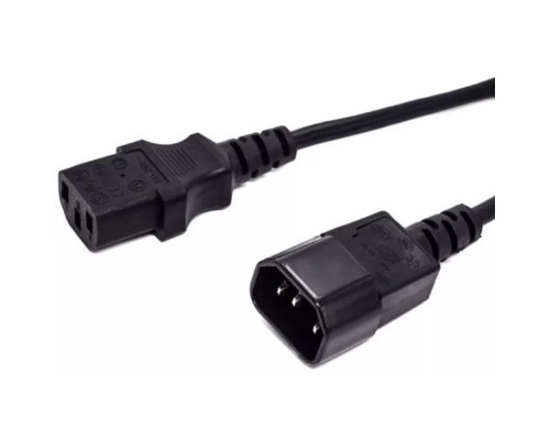 [кабель] Кабель питания Filum FL-PC16-C13-C14-3M С13- C14, 3х1 мм?, 220В, 10A, чёрный, 3 м.[FL-PC16-C13-C14-3M]