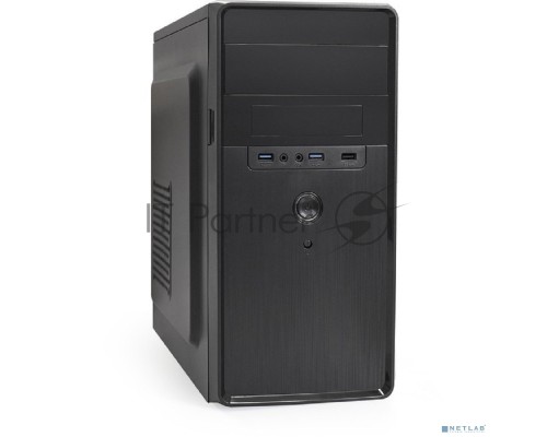 Компьютерный корпус Minitower ExeGate EX286440RUS BA-309U2-450W-8 (mATX, БП AA450 с вент. 8см, 1*USB+2*USB3.0, HD аудио, черный)