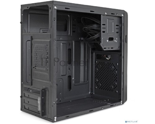Компьютерный корпус Minitower ExeGate EX286440RUS BA-309U2-450W-8 (mATX, БП AA450 с вент. 8см, 1*USB+2*USB3.0, HD аудио, черный)