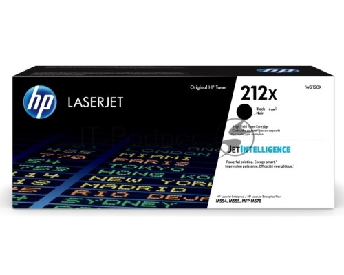 Картридж Cartridge HP 212X для CLJ Enterprise M554/M555/M578 , черный ( 13 000 стр.)