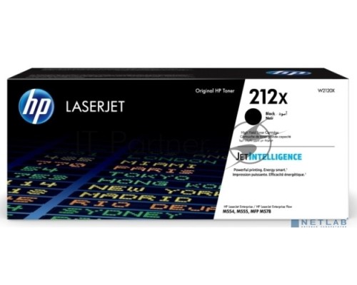 Картридж Cartridge HP 212X для CLJ Enterprise M554/M555/M578 , черный ( 13 000 стр.)