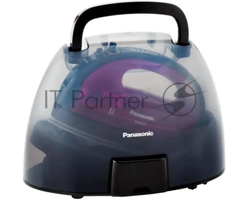 Утюг  Panasonic NI-WL41VTW Мощность 1550Вт, подошва для глажения в любом направлении, Беспроводной, паровой удар 53 г, Съёмный резервуар для воды, Автовыключение