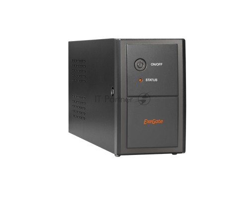 Источник бесперебойного питания ExeGate EP285542RUS Power Back BNB-650.LED.AVR.C13.RJ.USB <650VA/360W, LED, AVR,4*IEC-C13, RJ45/11, USB, Black>
