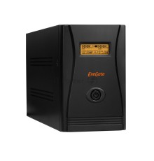 Источник бесперебойного питания ExeGate EP285531RUS SpecialPro Smart LLB-2200.LCD.AVR.EURO.RJ.USB<2200VA/1300W, LCD, AVR, 4 евророзетки, RJ45/11, USB, Black>