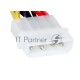 Кабель питания EX138936RUS SATA ExeGate EX-CC-SATA-PS (Molex 4pin/SATA15pin, 0,15м)